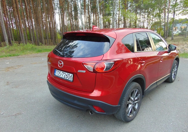 Mazda CX-5 cena 67000 przebieg: 103000, rok produkcji 2015 z Kożuchów małe 742